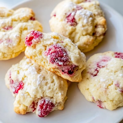 Lemon Raspberry Cookies