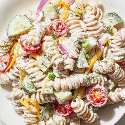 Creamy Ranch Pasta Salad