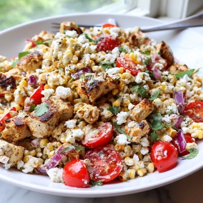 High Protein Chicken Street Corn